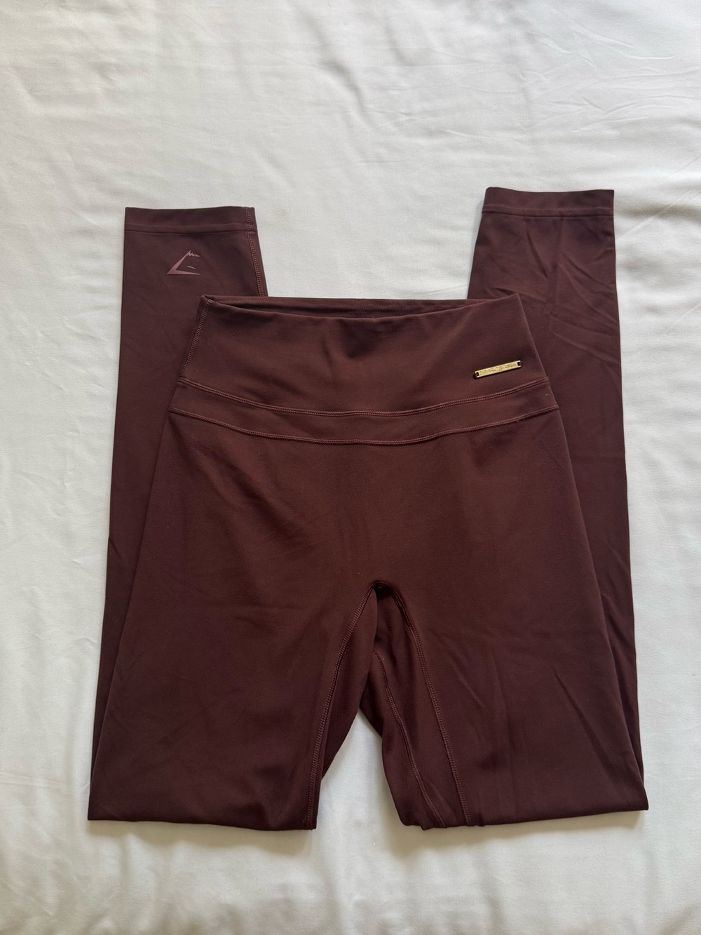 Whitney Simmons x Gymshark Burgundy High-Waist Workout Leggings